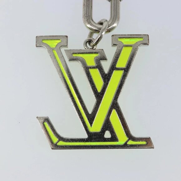 LOUIS VUITTON LV Prism Bijoux Sac Bag Charm metal Yellow M68678 LV Auth bs29082 - Picture 7 of 9